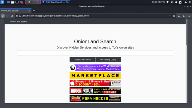 OnionLand Search Engine